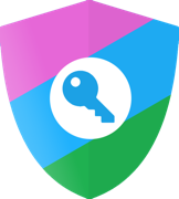 Shield with key icon
